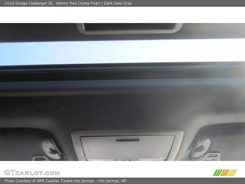 Inferno Red Crystal Pearl / Dark Slate Gray 2010 Dodge Challenger SE