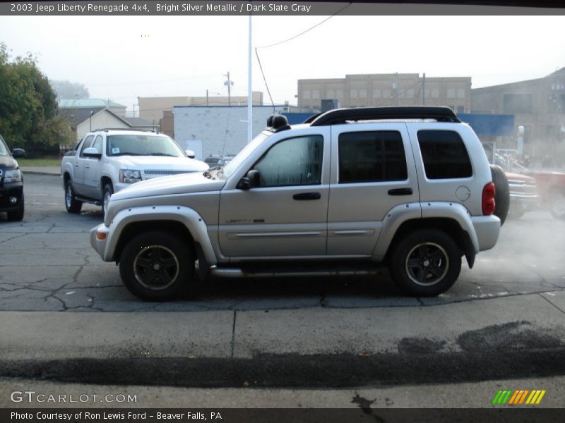 Bright Silver Metallic / Dark Slate Gray 2003 Jeep Liberty Renegade 4x4