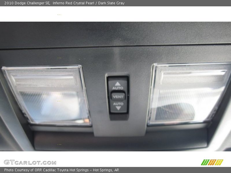 Inferno Red Crystal Pearl / Dark Slate Gray 2010 Dodge Challenger SE