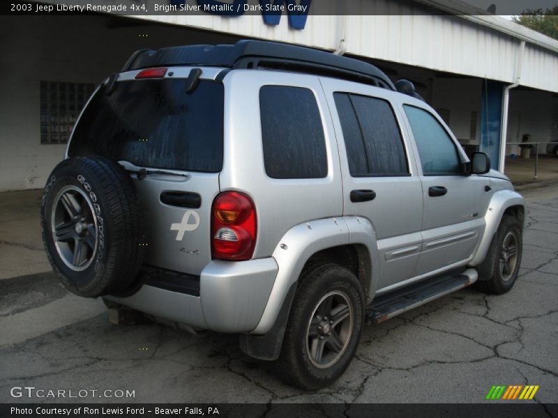 Bright Silver Metallic / Dark Slate Gray 2003 Jeep Liberty Renegade 4x4