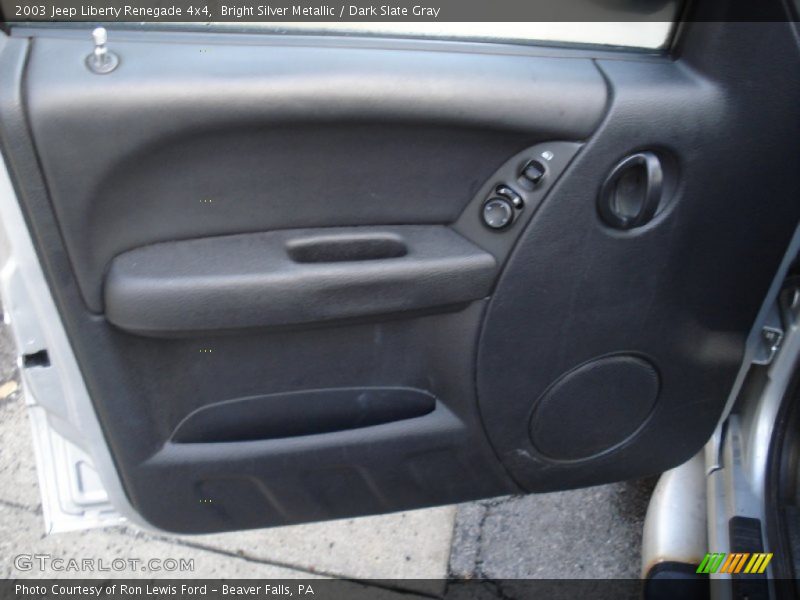 Bright Silver Metallic / Dark Slate Gray 2003 Jeep Liberty Renegade 4x4