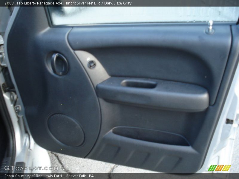 Bright Silver Metallic / Dark Slate Gray 2003 Jeep Liberty Renegade 4x4
