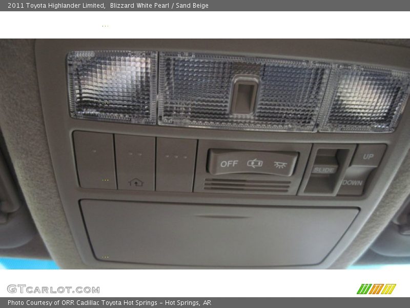 Blizzard White Pearl / Sand Beige 2011 Toyota Highlander Limited
