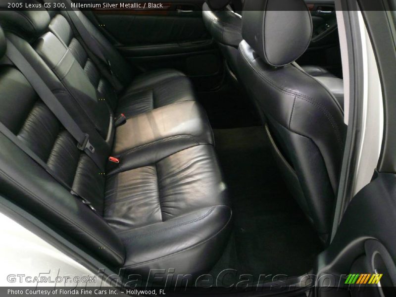 Millennium Silver Metallic / Black 2005 Lexus GS 300