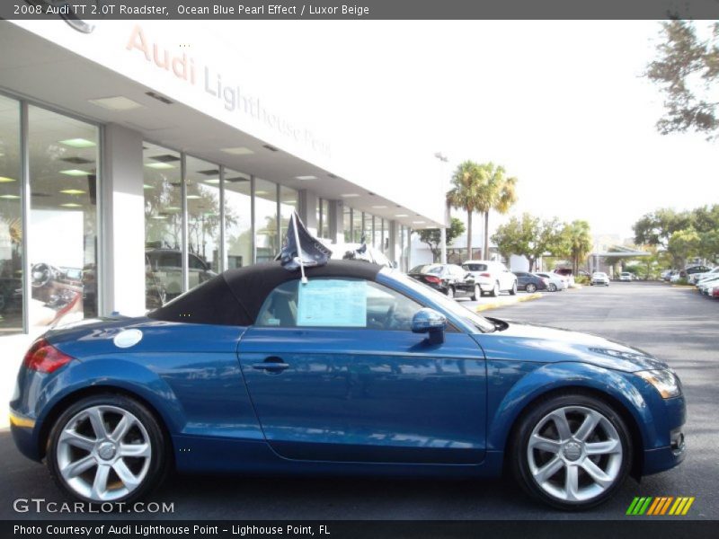  2008 TT 2.0T Roadster Ocean Blue Pearl Effect