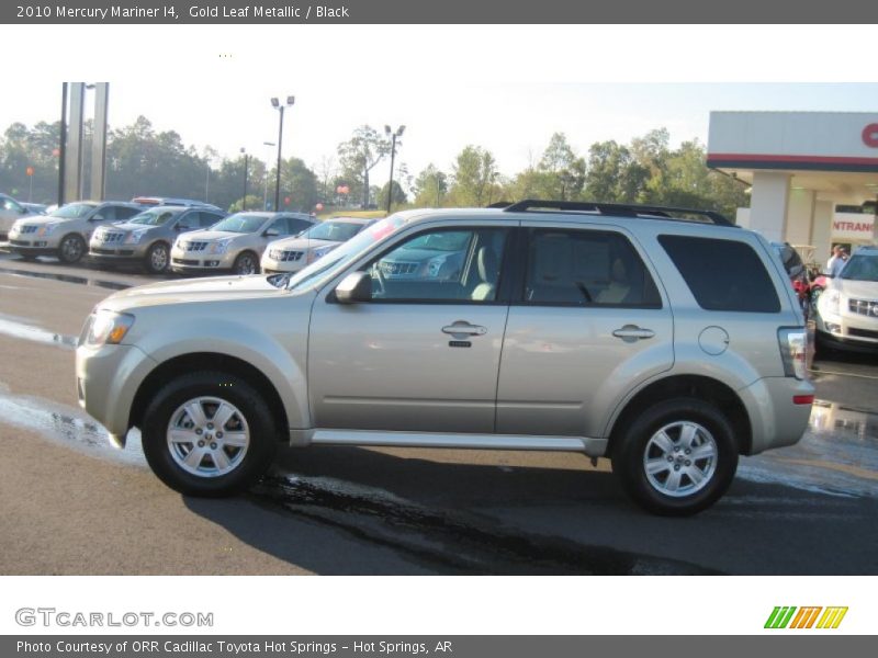 Gold Leaf Metallic / Black 2010 Mercury Mariner I4