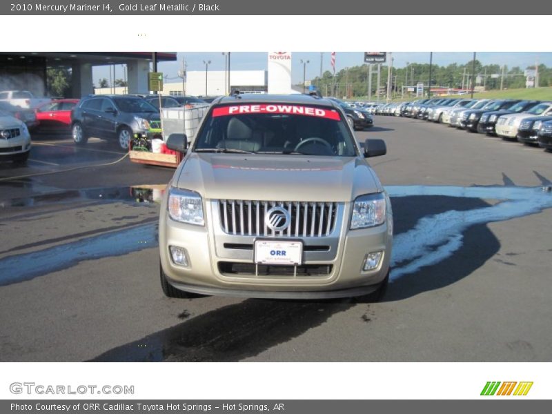 Gold Leaf Metallic / Black 2010 Mercury Mariner I4