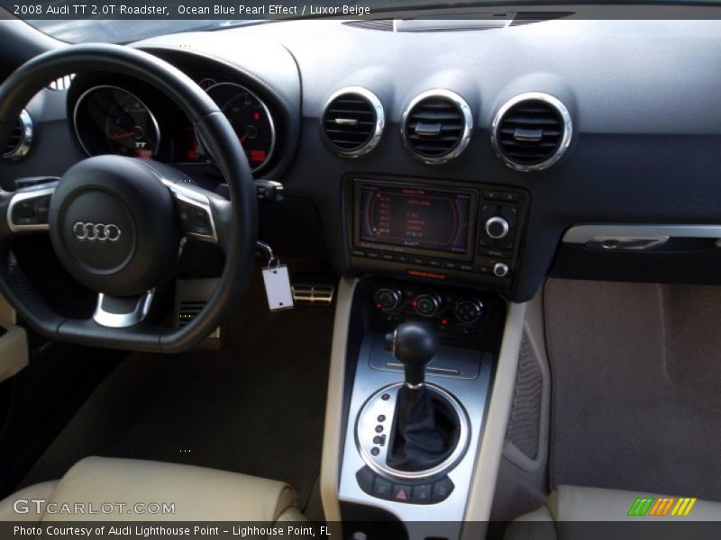 Dashboard of 2008 TT 2.0T Roadster