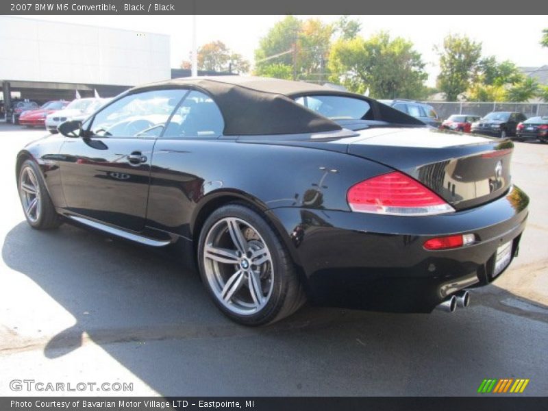  2007 M6 Convertible Black