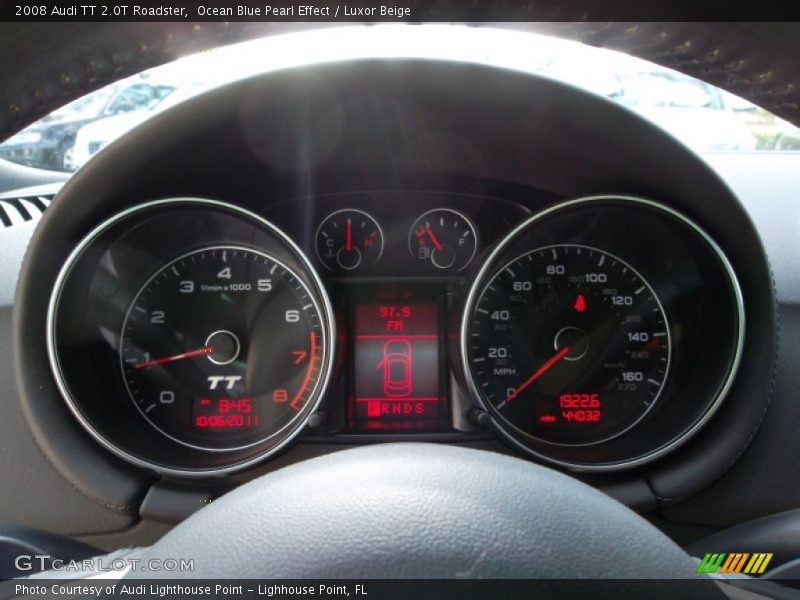  2008 TT 2.0T Roadster 2.0T Roadster Gauges