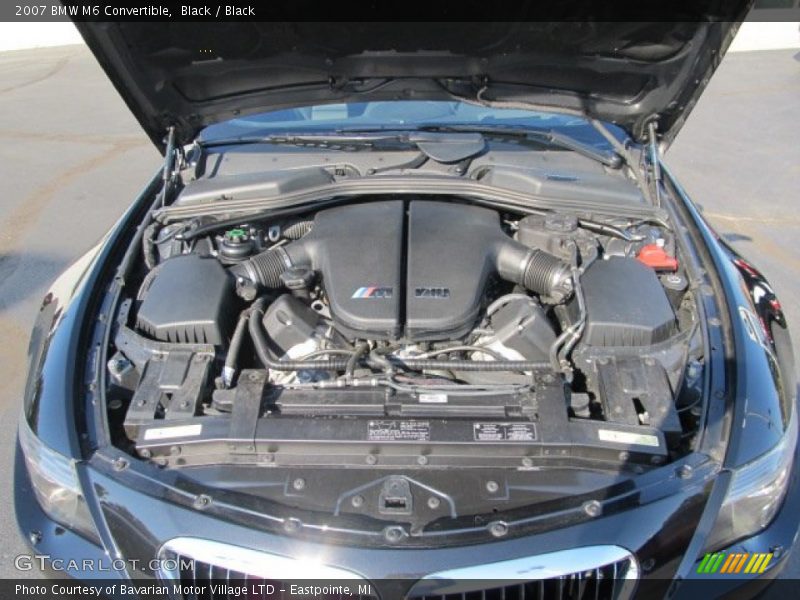  2007 M6 Convertible Engine - 5.0 Liter DOHC 40-Valve VVT V10