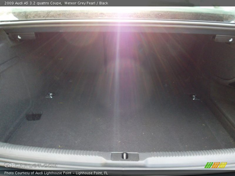 Meteor Grey Pearl / Black 2009 Audi A5 3.2 quattro Coupe