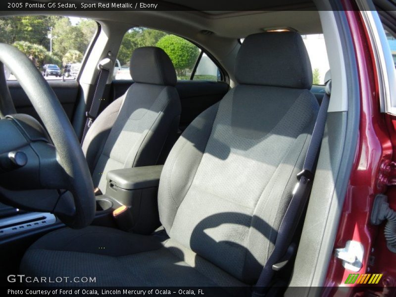 Sport Red Metallic / Ebony 2005 Pontiac G6 Sedan