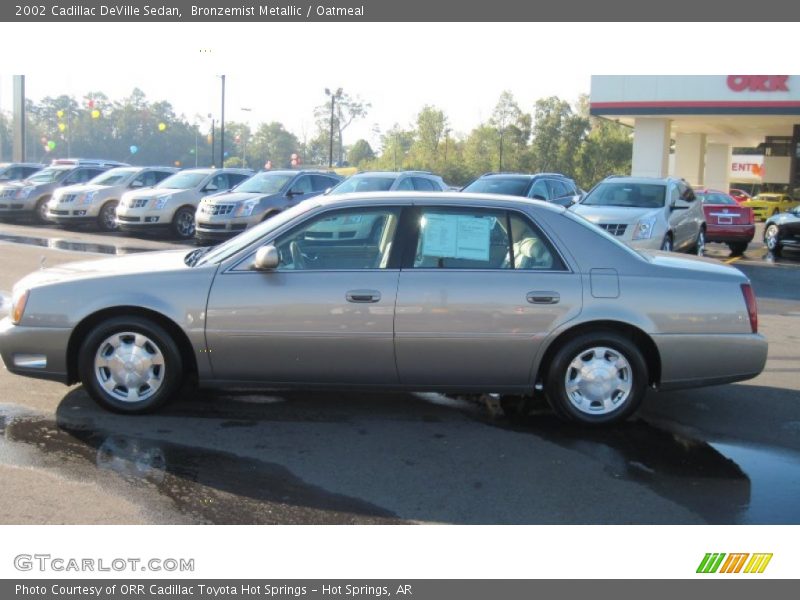 Bronzemist Metallic / Oatmeal 2002 Cadillac DeVille Sedan