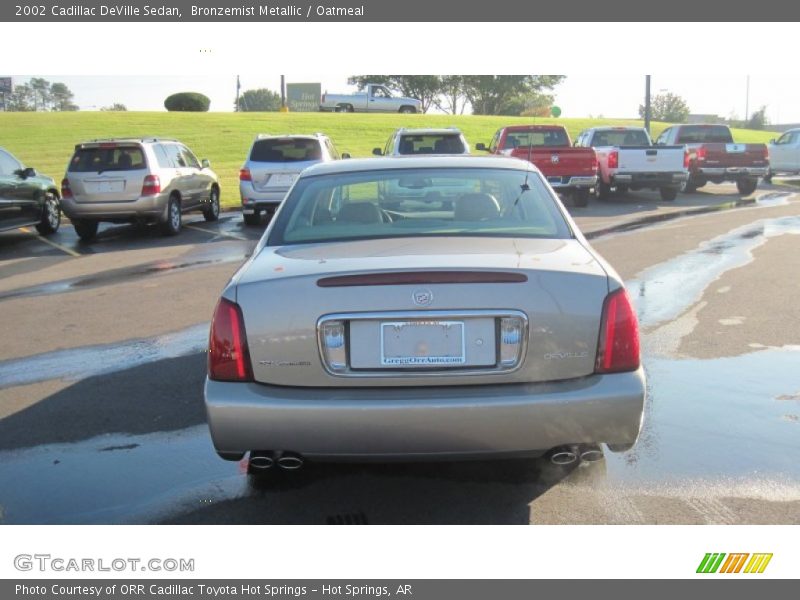 Bronzemist Metallic / Oatmeal 2002 Cadillac DeVille Sedan
