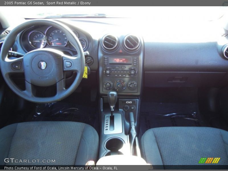 Sport Red Metallic / Ebony 2005 Pontiac G6 Sedan