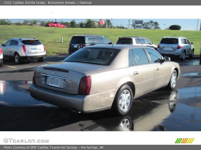 Bronzemist Metallic / Oatmeal 2002 Cadillac DeVille Sedan