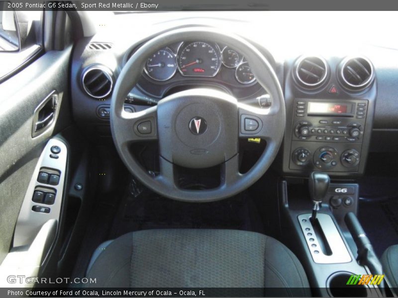 Sport Red Metallic / Ebony 2005 Pontiac G6 Sedan