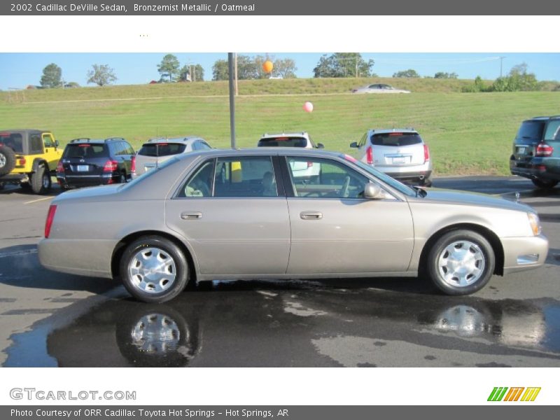 Bronzemist Metallic / Oatmeal 2002 Cadillac DeVille Sedan