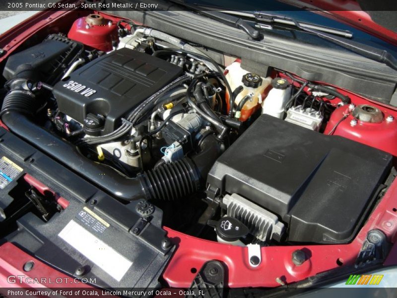 Sport Red Metallic / Ebony 2005 Pontiac G6 Sedan