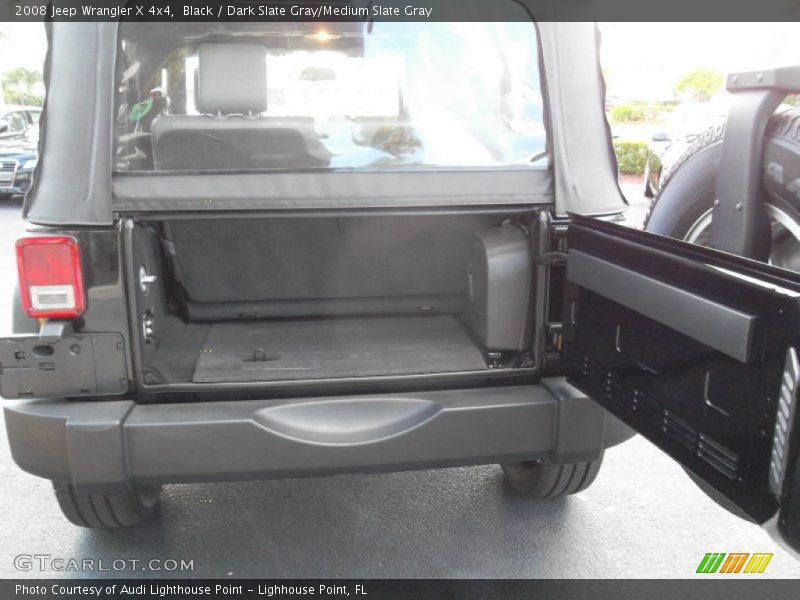 Black / Dark Slate Gray/Medium Slate Gray 2008 Jeep Wrangler X 4x4