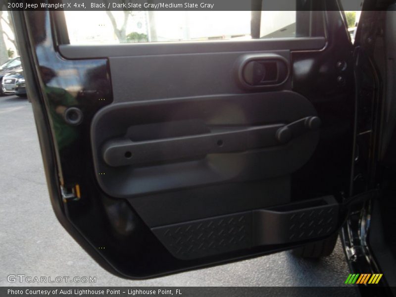 Black / Dark Slate Gray/Medium Slate Gray 2008 Jeep Wrangler X 4x4