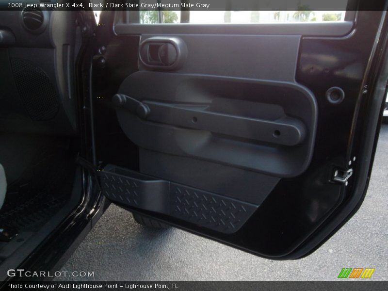 Black / Dark Slate Gray/Medium Slate Gray 2008 Jeep Wrangler X 4x4