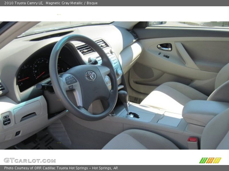 Magnetic Gray Metallic / Bisque 2010 Toyota Camry LE