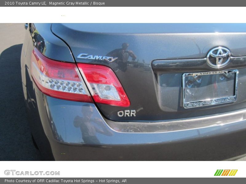 Magnetic Gray Metallic / Bisque 2010 Toyota Camry LE