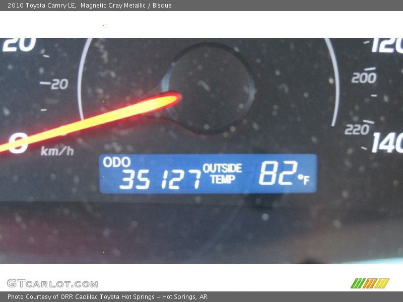 Magnetic Gray Metallic / Bisque 2010 Toyota Camry LE