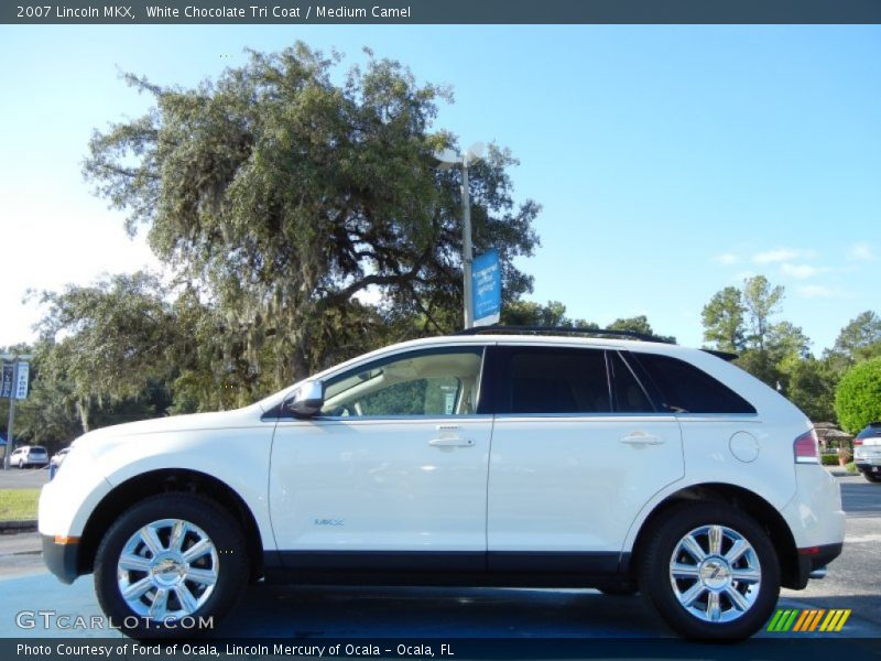 White Chocolate Tri Coat / Medium Camel 2007 Lincoln MKX
