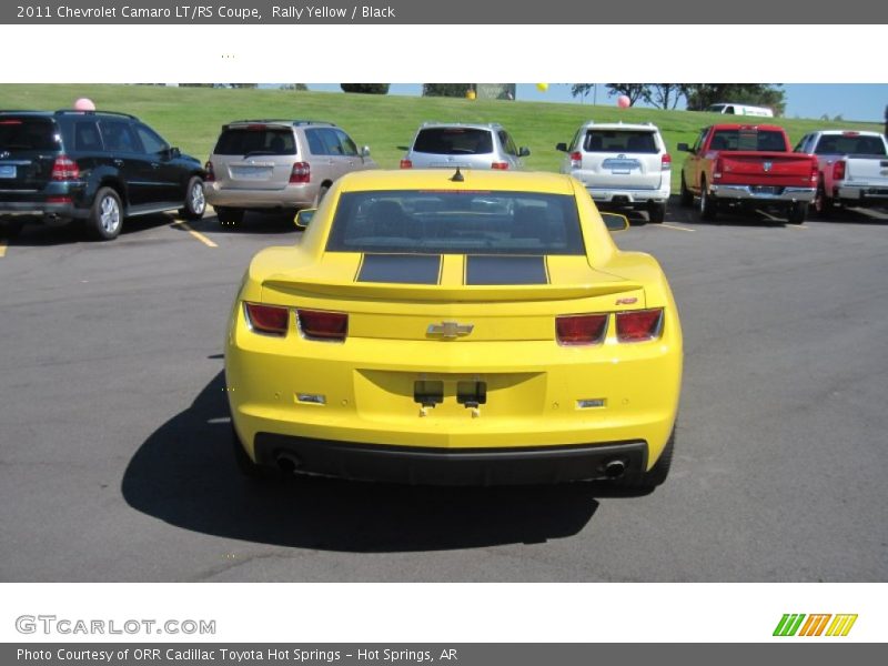 Rally Yellow / Black 2011 Chevrolet Camaro LT/RS Coupe