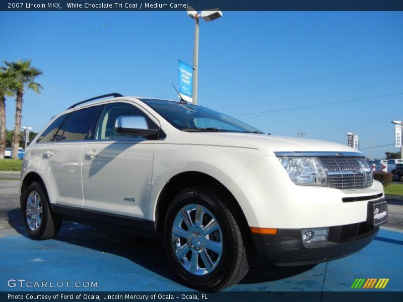 White Chocolate Tri Coat / Medium Camel 2007 Lincoln MKX