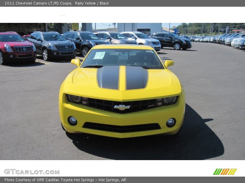 Rally Yellow / Black 2011 Chevrolet Camaro LT/RS Coupe