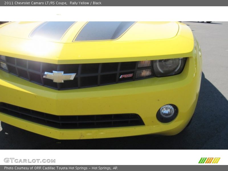 Rally Yellow / Black 2011 Chevrolet Camaro LT/RS Coupe