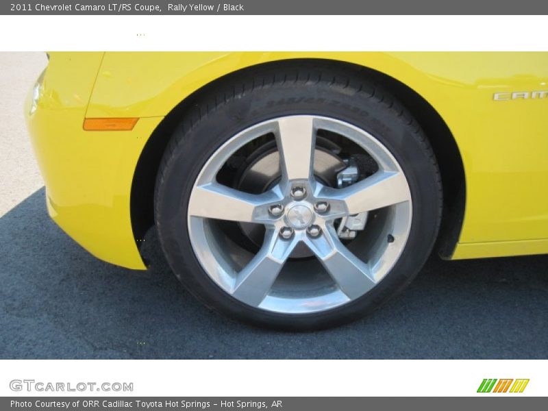Rally Yellow / Black 2011 Chevrolet Camaro LT/RS Coupe