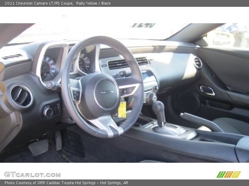Rally Yellow / Black 2011 Chevrolet Camaro LT/RS Coupe