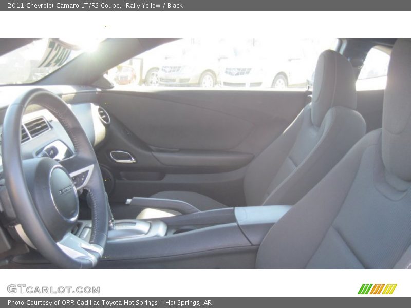 Rally Yellow / Black 2011 Chevrolet Camaro LT/RS Coupe