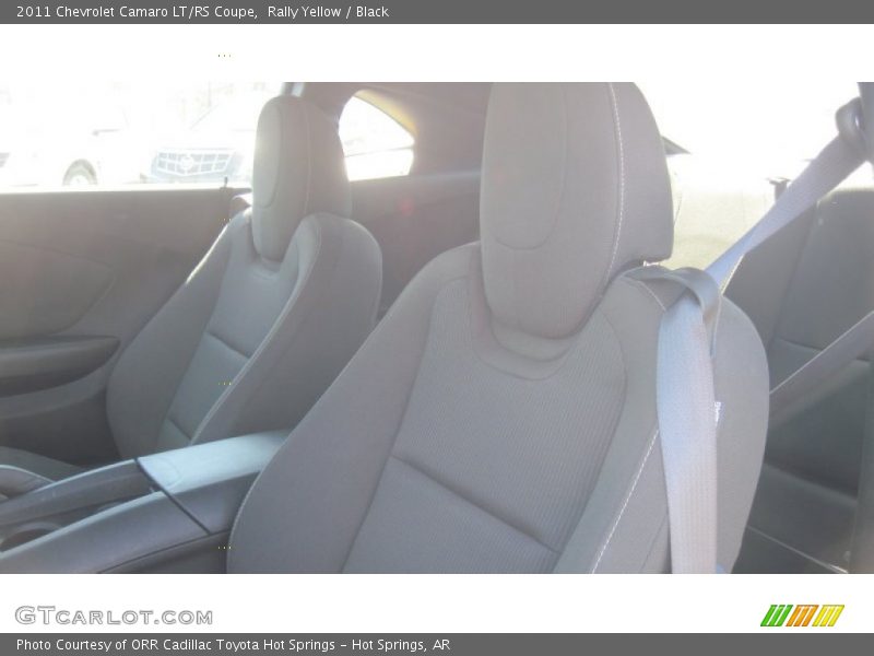Rally Yellow / Black 2011 Chevrolet Camaro LT/RS Coupe