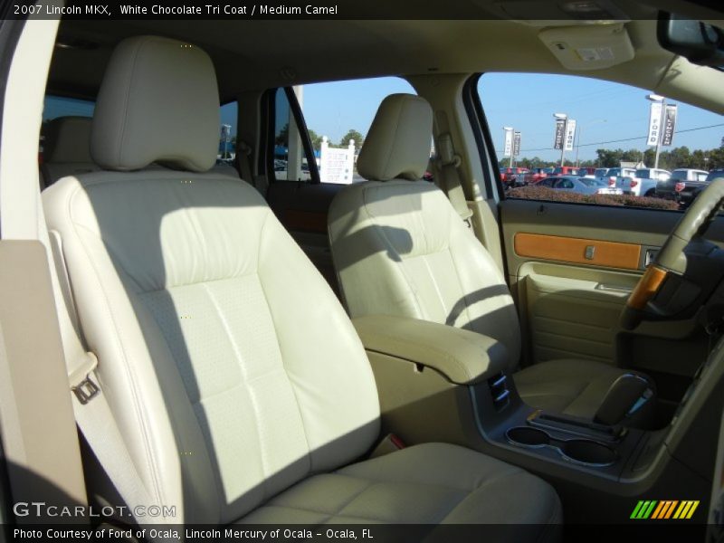 White Chocolate Tri Coat / Medium Camel 2007 Lincoln MKX