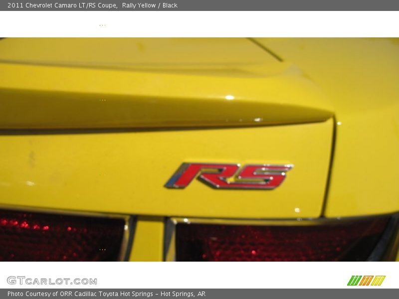 Rally Yellow / Black 2011 Chevrolet Camaro LT/RS Coupe
