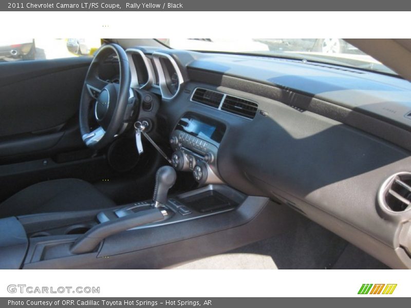 Rally Yellow / Black 2011 Chevrolet Camaro LT/RS Coupe