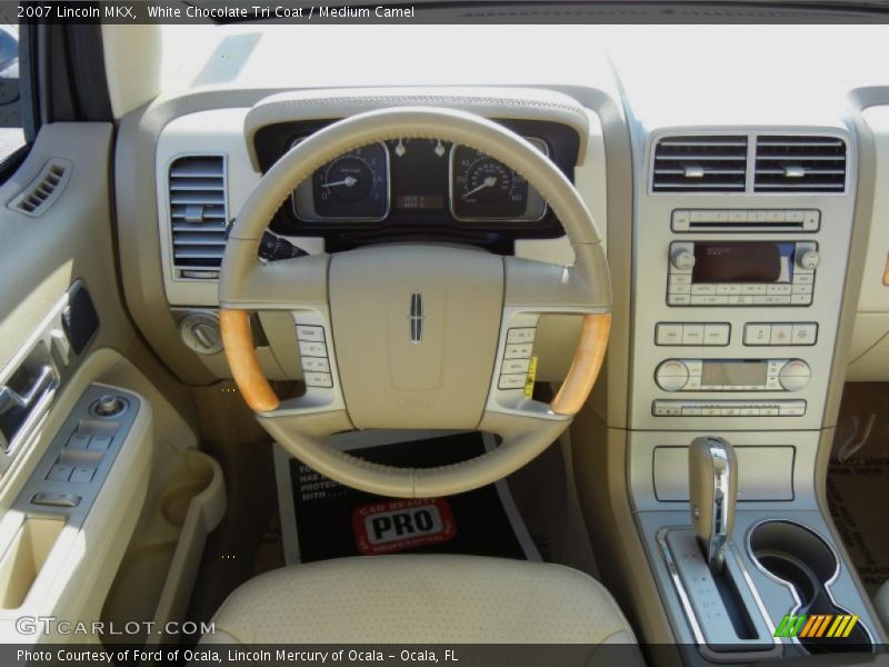 White Chocolate Tri Coat / Medium Camel 2007 Lincoln MKX