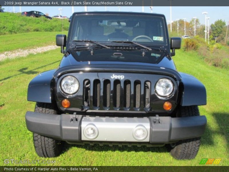 Black / Dark Slate Gray/Medium Slate Gray 2009 Jeep Wrangler Sahara 4x4