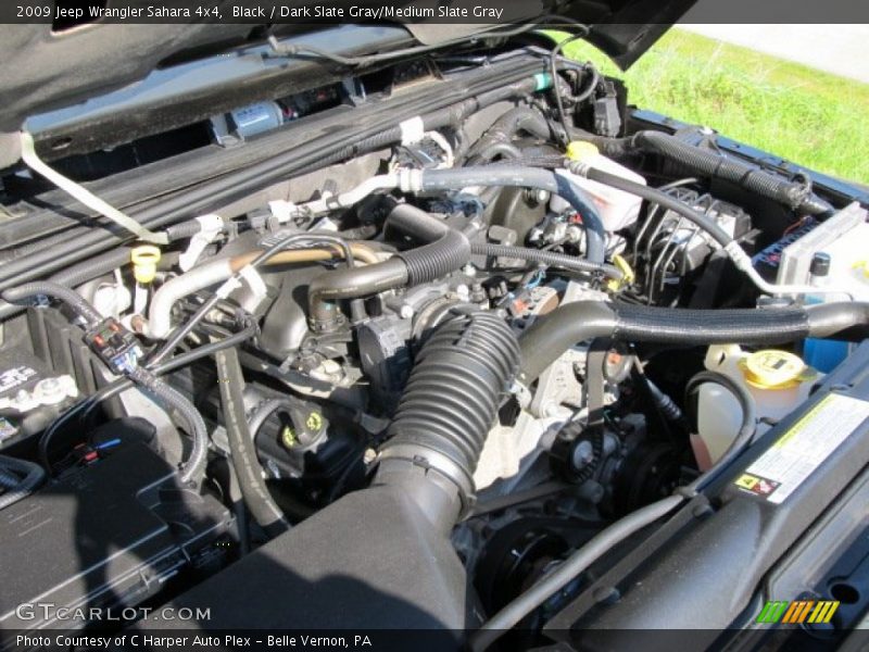 Black / Dark Slate Gray/Medium Slate Gray 2009 Jeep Wrangler Sahara 4x4