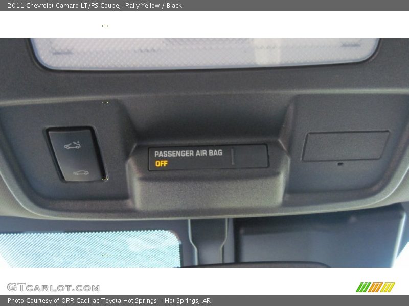 Rally Yellow / Black 2011 Chevrolet Camaro LT/RS Coupe