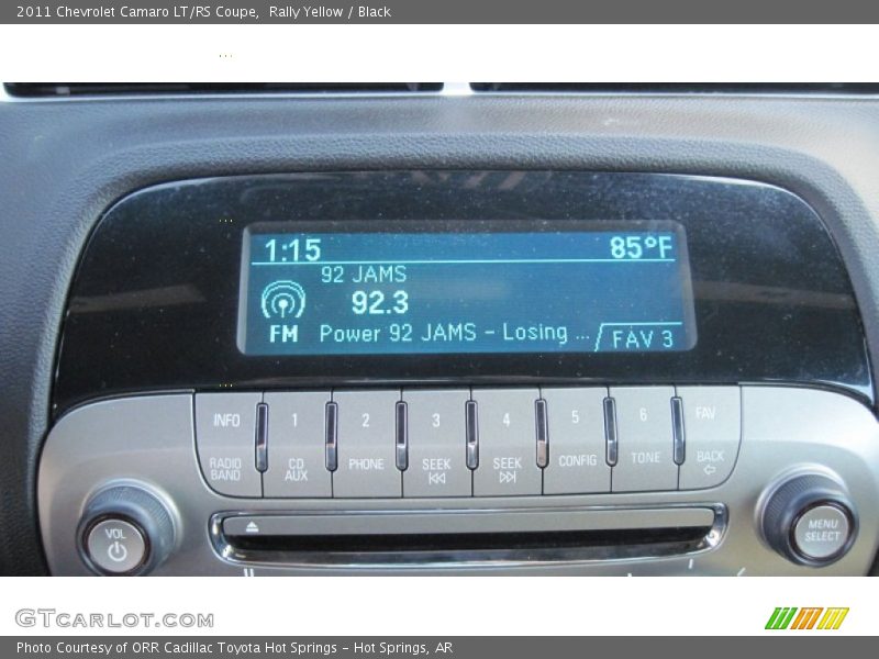 Rally Yellow / Black 2011 Chevrolet Camaro LT/RS Coupe