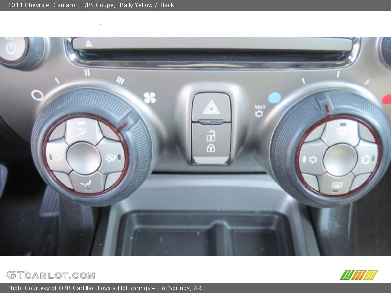 Rally Yellow / Black 2011 Chevrolet Camaro LT/RS Coupe