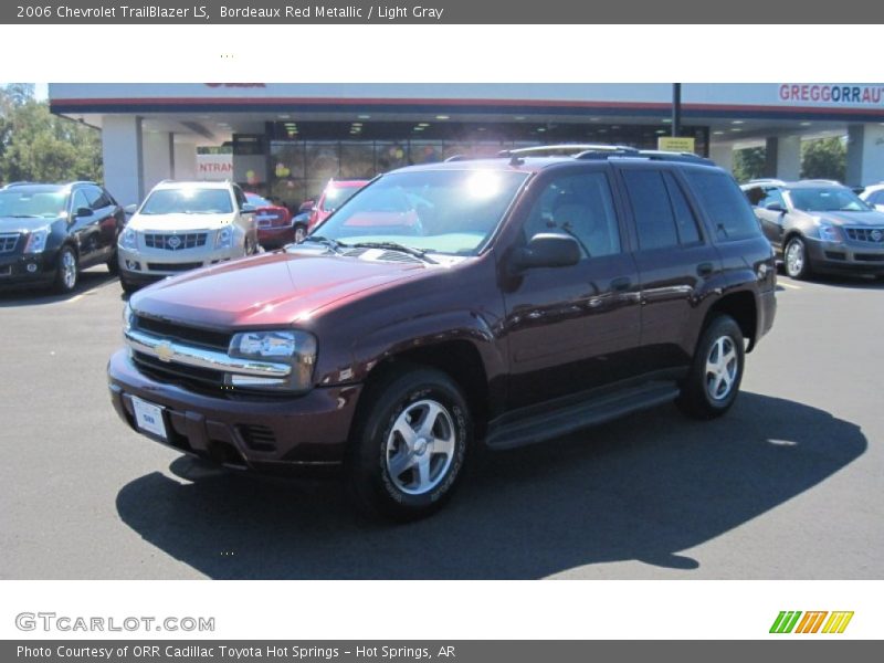 Bordeaux Red Metallic / Light Gray 2006 Chevrolet TrailBlazer LS