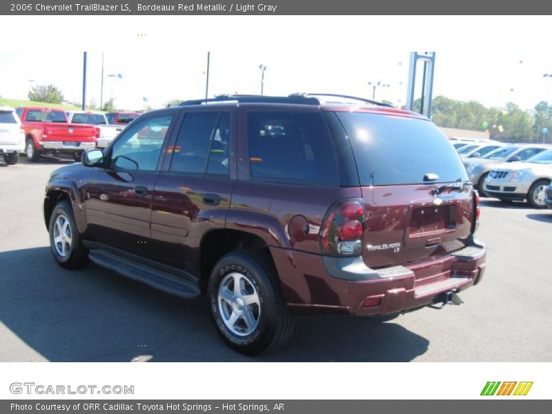 Bordeaux Red Metallic / Light Gray 2006 Chevrolet TrailBlazer LS
